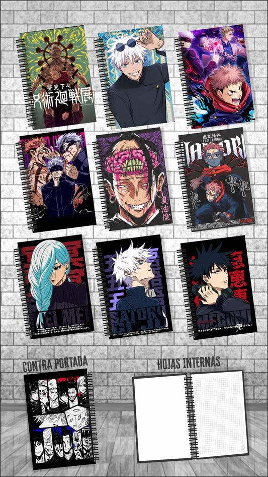 Cuaderno Jujutsu Kaisen 2 Grande