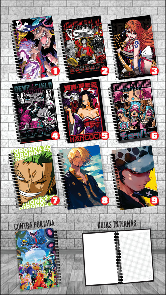 Cuaderno One Piece Grande