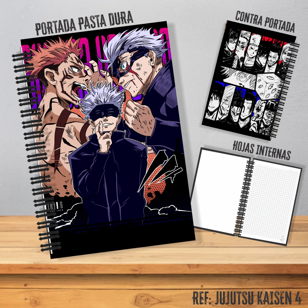 Cuaderno Jujutsu Kaisen 1 Grandes